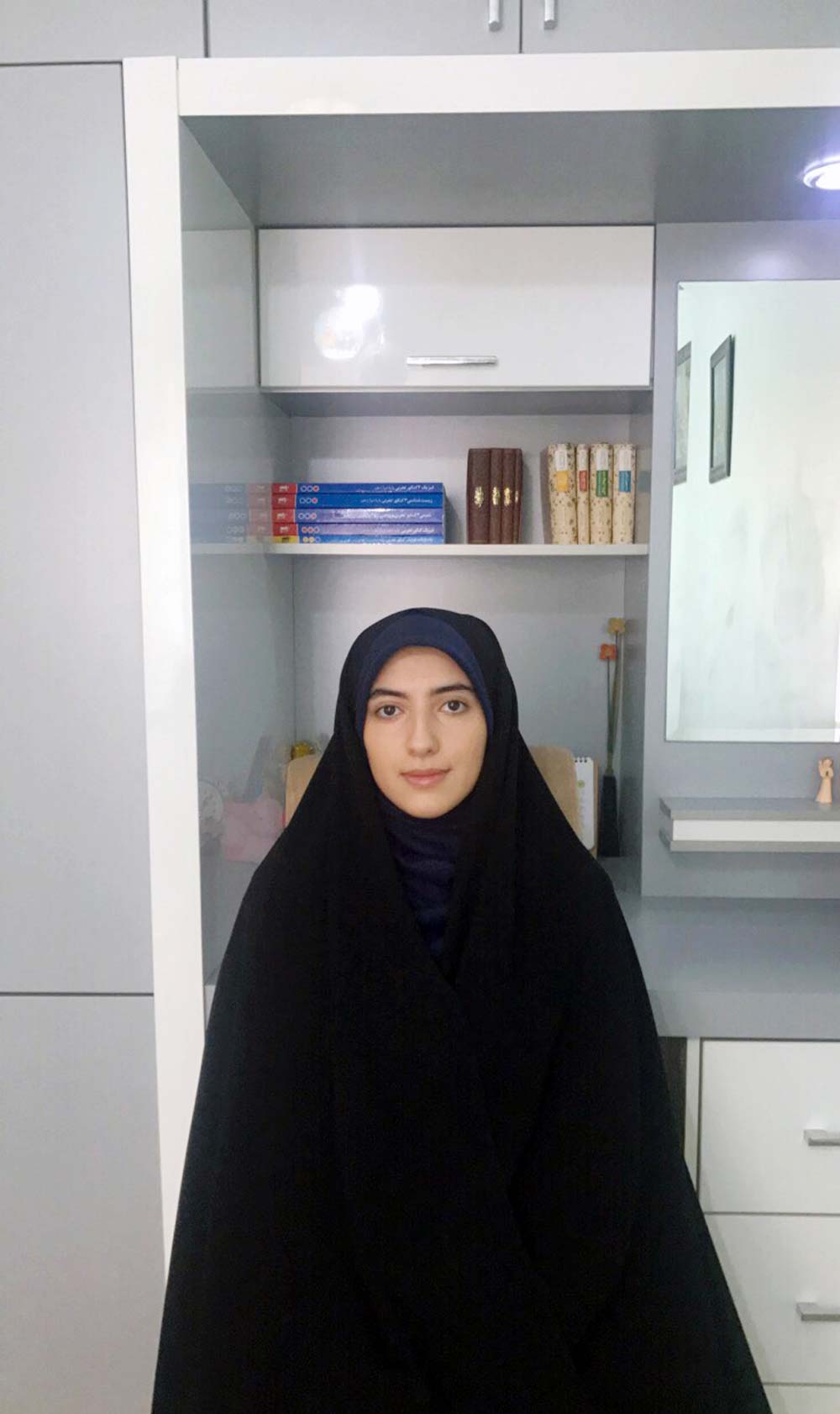 رها مرسلی از تبریز با تراز 7500 در رشته‌ی تجربی
