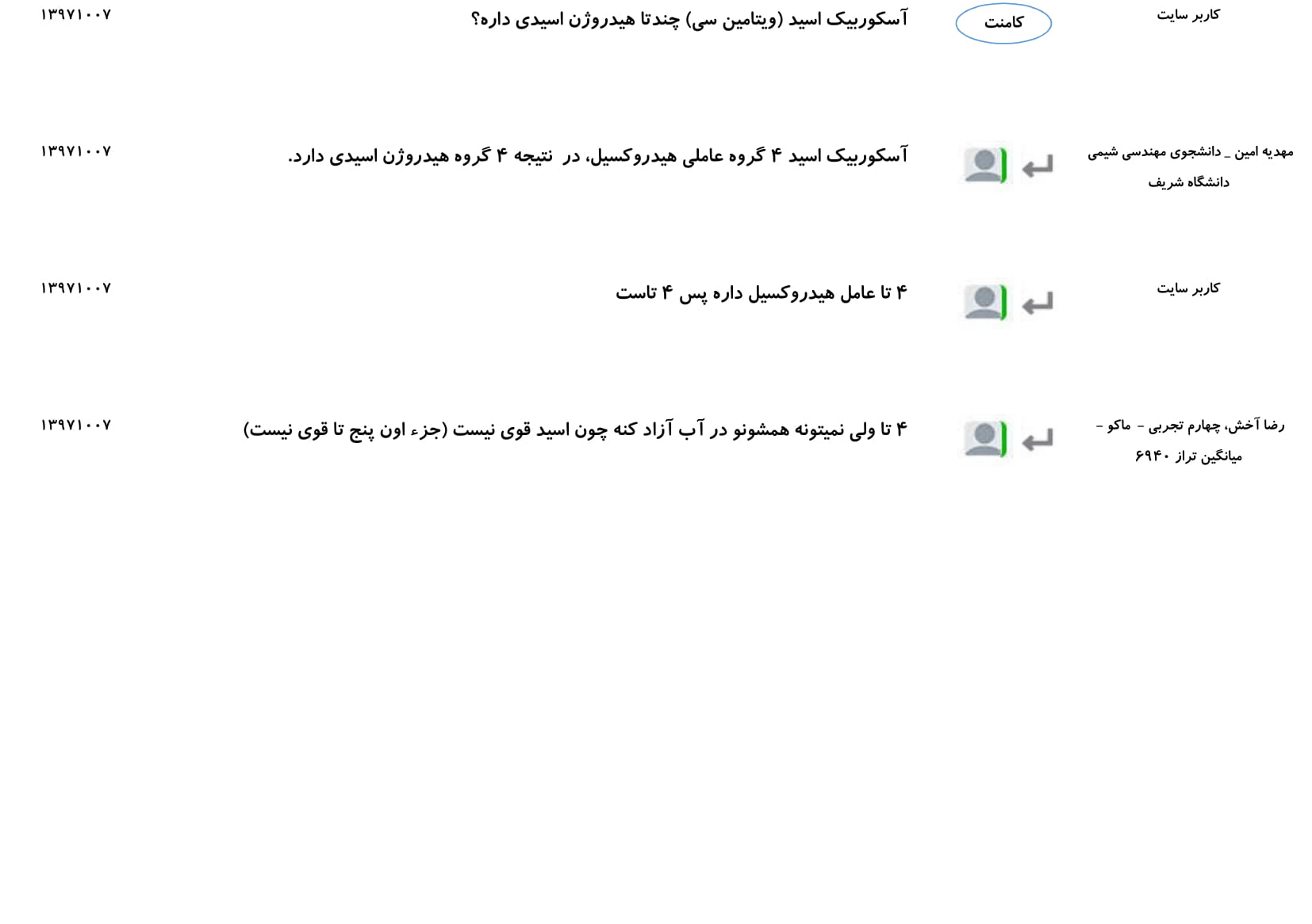 مجموعه پرسش و پاسخهای فصل دوم درس شیمی یازدهم - تصویر 23