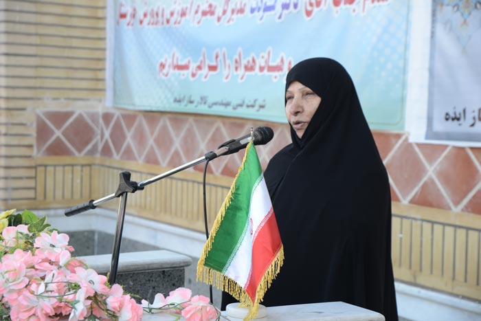 افتتاح دبیرستان 12 کلاسه اهدایی بنیاد قلم چی در شهرستان گتوند - تصویر 6