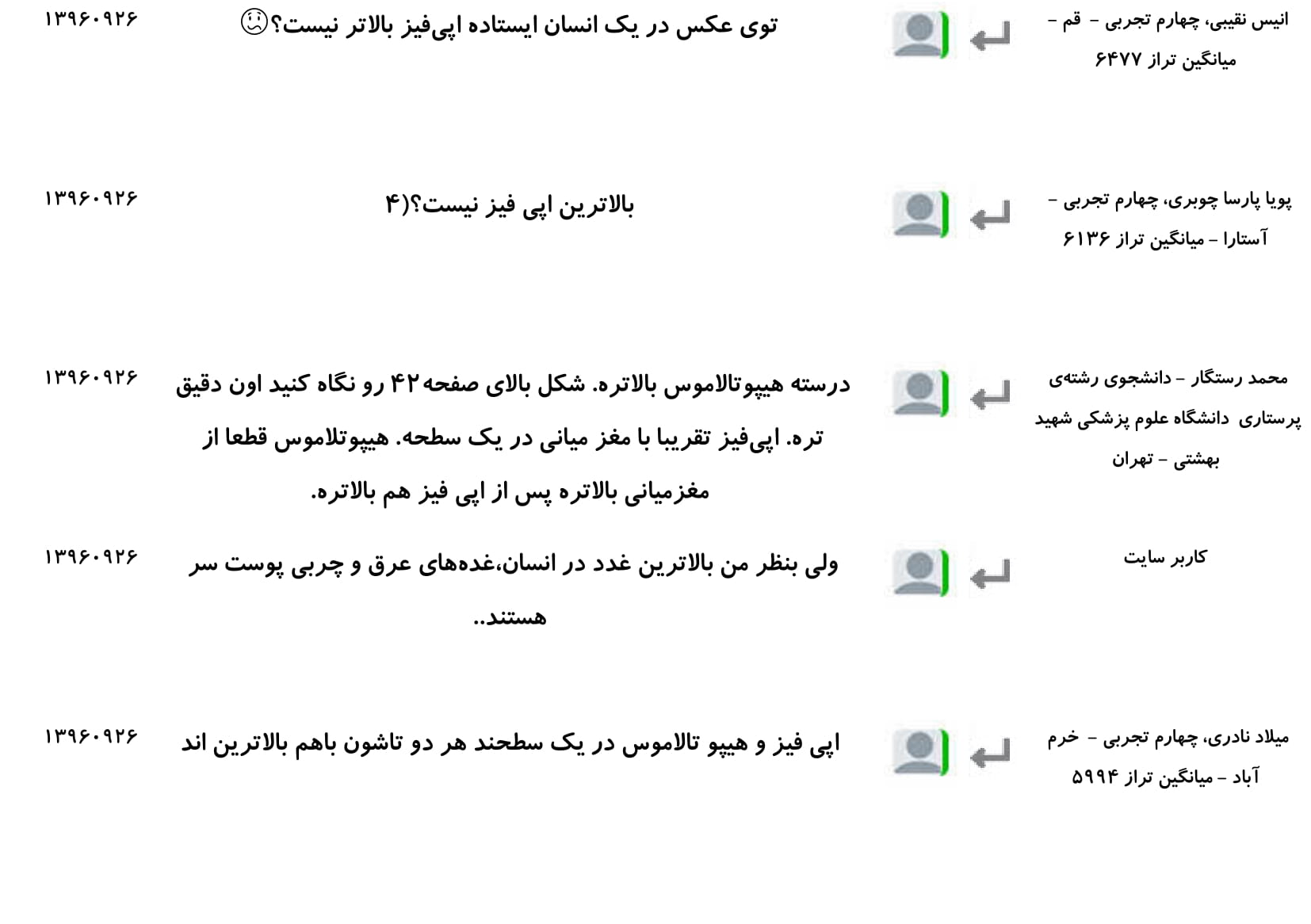 مجموعه پرسش و پاسخ‌های فصل چهارم درس زیست یازدهم - تصویر 21