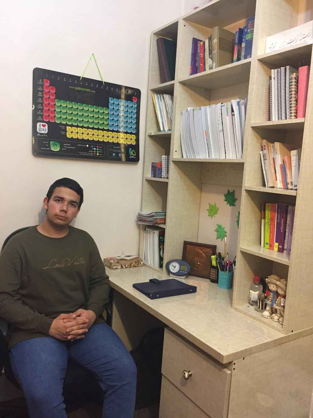 علی نوروزی، دهم ریاضی از اردبیل