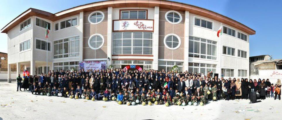 مدرسه 16 کلاسه قلم چی شهر گرگان افتتاح شد - تصویر 1