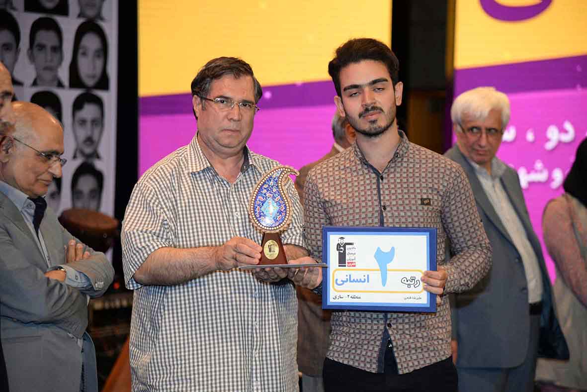علیرضا فتحی، رتبهی 10 انسانی کشور علیرضا فتحی، رتبهی 10 انسانی کشور