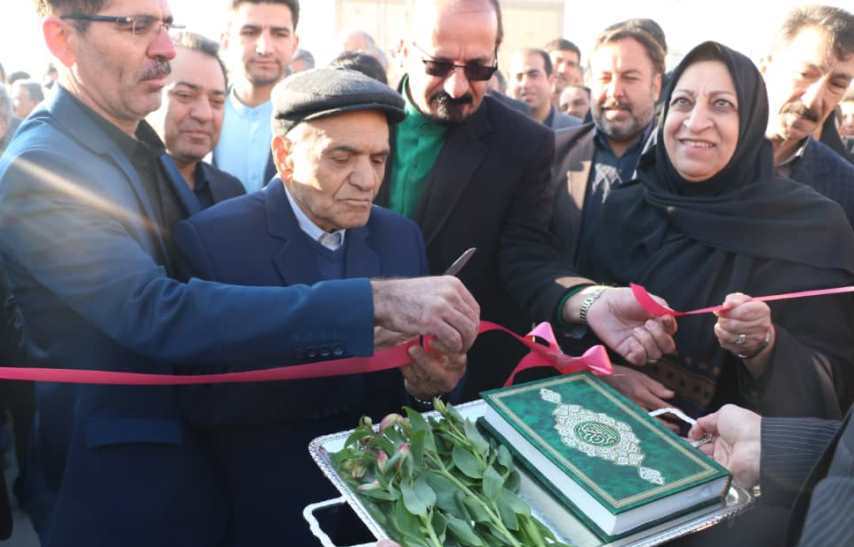 افتتاح مدرسه 6 کلاسه بنیاد قلم چی در شهر گلشن (دهاقان اصفهان) - تصویر 3