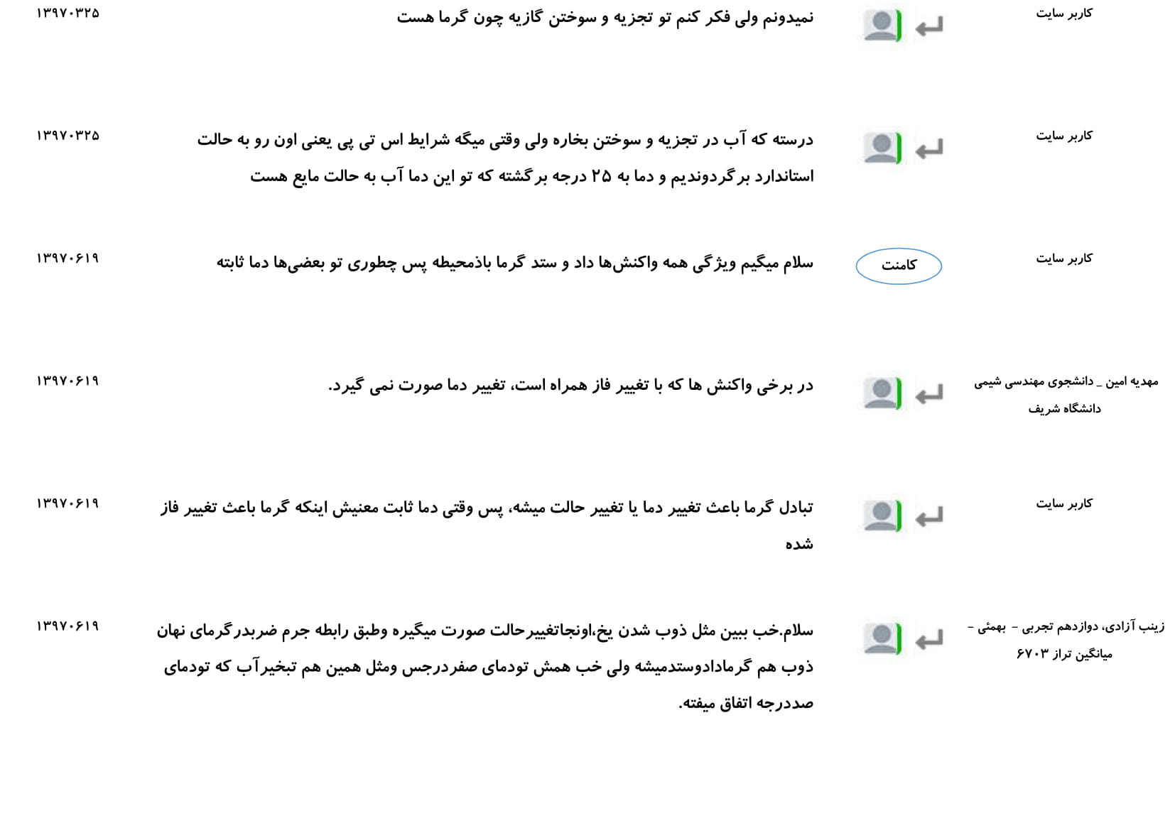 مجموعه پرسش و پاسخهای فصل دوم درس شیمی یازدهم - تصویر 15