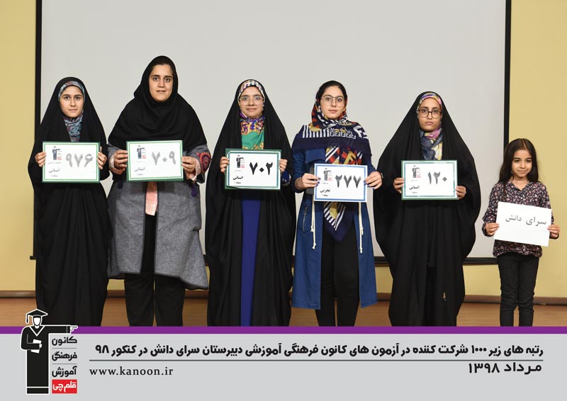تجلیل از رتبه‌های زیر 1000 دختران تهران در کنکور 98 + عکس - تصویر 16