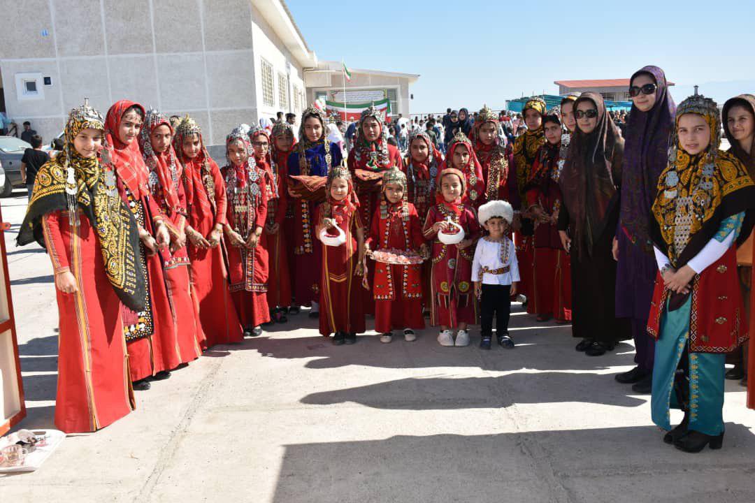 مدرسه 6کلاسه بنیادقلم‌چی در منطقه سیل‌زده آق‌قلا افتتاح شد - تصویر 11