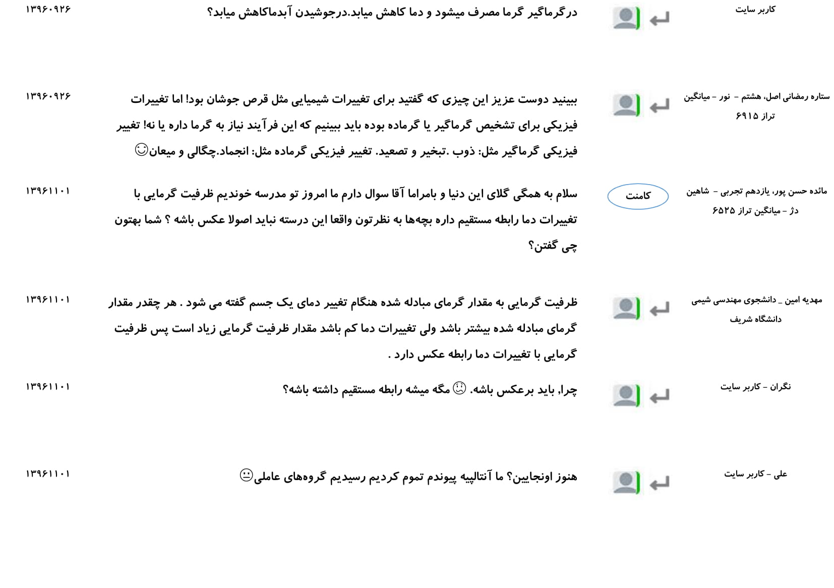 مجموعه پرسش و پاسخهای فصل دوم درس شیمی یازدهم - تصویر 4
