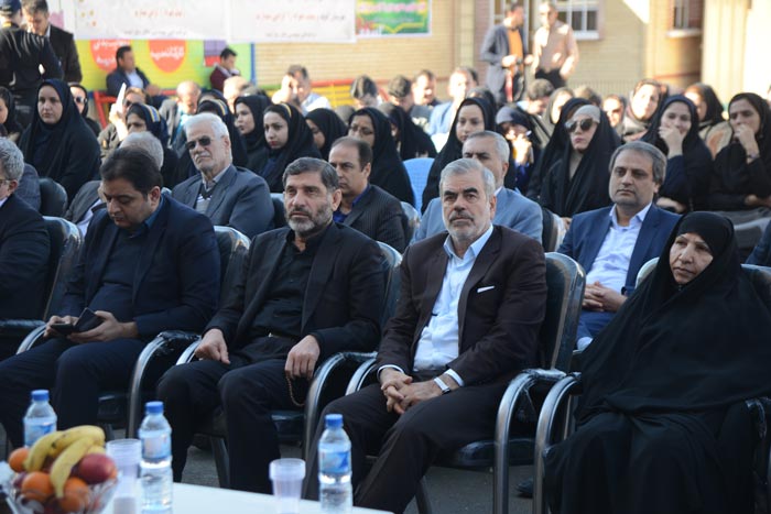 افتتاح دبیرستان 12 کلاسه اهدایی بنیاد قلم چی در شهرستان گتوند - تصویر 5