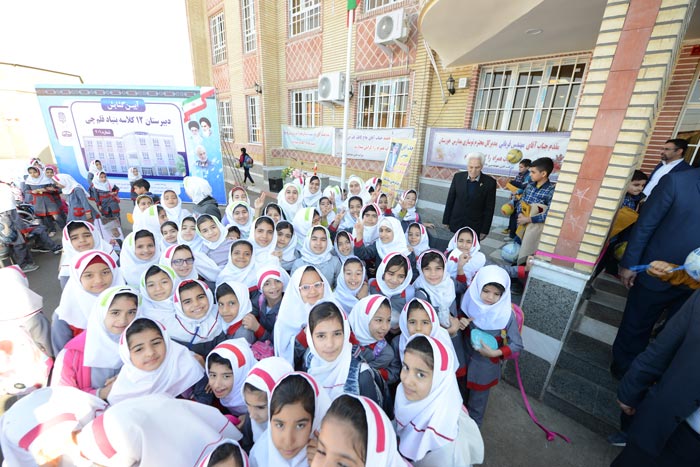 افتتاح دبیرستان 12 کلاسه اهدایی بنیاد قلم چی در شهرستان گتوند - تصویر 3