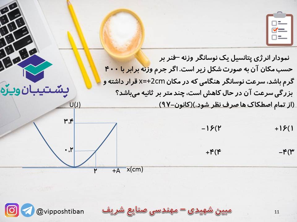 نکات و تستهای مهم فصل 2 و 3 فیزیک دوازدهم (آزمون 29 آذر 98) - تصویر 11