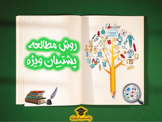 روش مطالعه‌ی مبحثی درس ادبیات و دینی رتبه 3 ریاضی