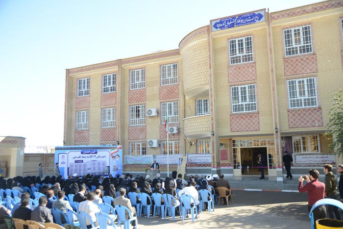 افتتاح دبیرستان 12 کلاسه اهدایی بنیاد قلم چی در شهرستان گتوند - تصویر 4